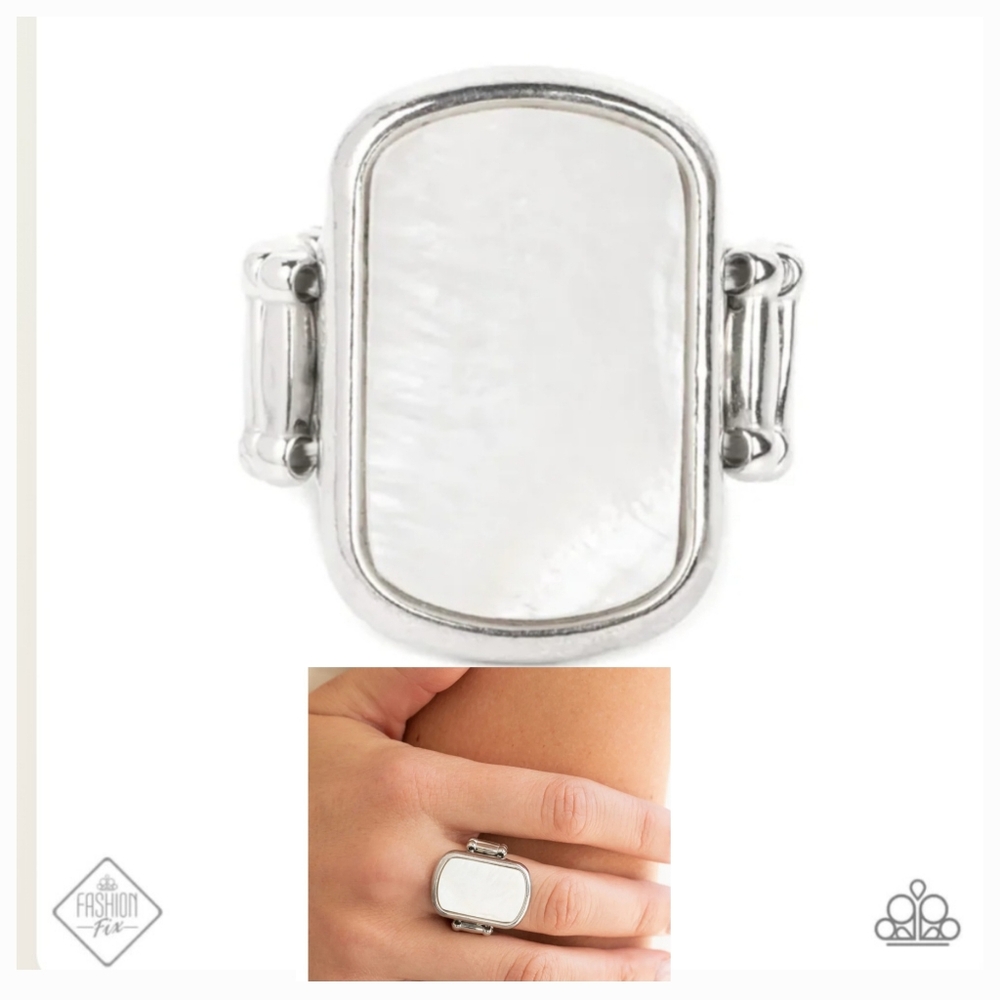 TRIDAL TRANQUILITY WHITE RING